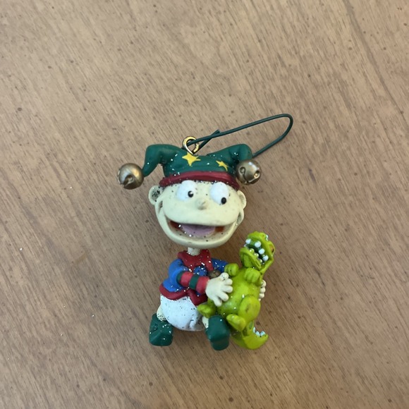 Nickelodeon Rugrats Angelica & Tommy Pickles Christmas Ornaments 1998 - Picture 2 of 6